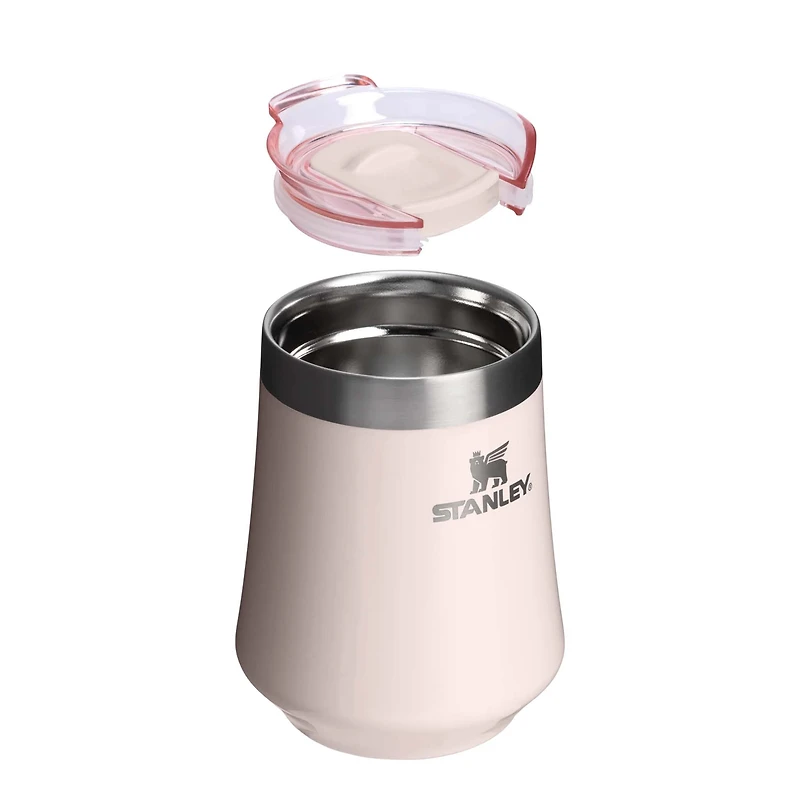 The Reserve Wine Tumbler 11oz in Rose Quartz Gloss