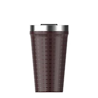 The 16oz Everyday Tumbler in Mahogany Grid
