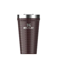 The 16oz Everyday Tumbler in Mahogany Grid