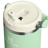 The 30oz IceFlow Flip Straw Tumbler in Pistachio