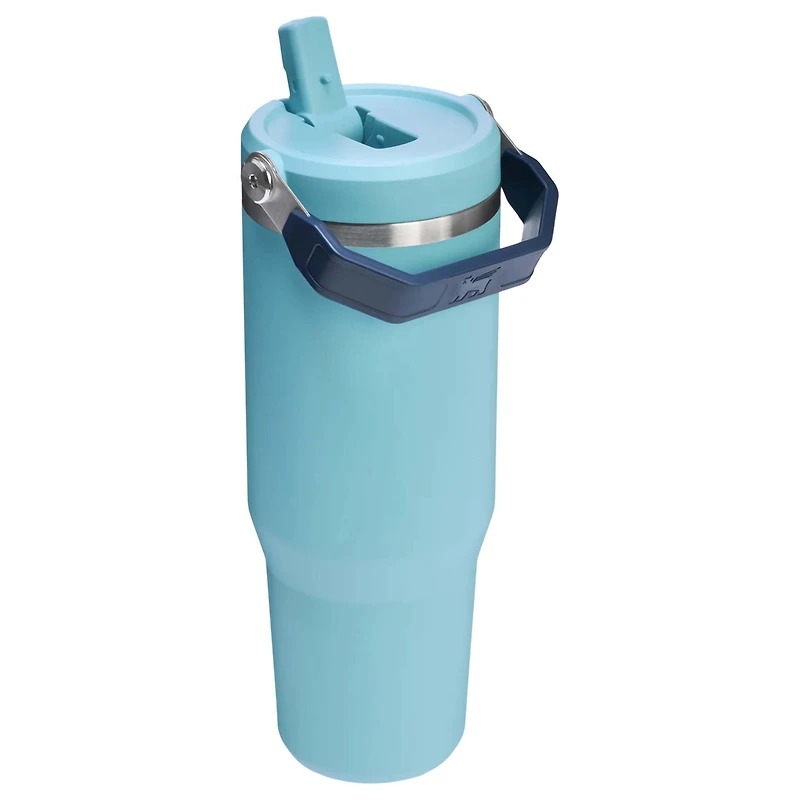 The 30oz IceFlow Flip Straw Tumbler in Agave