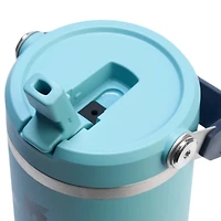The 30oz IceFlow Flip Straw Tumbler in Agave