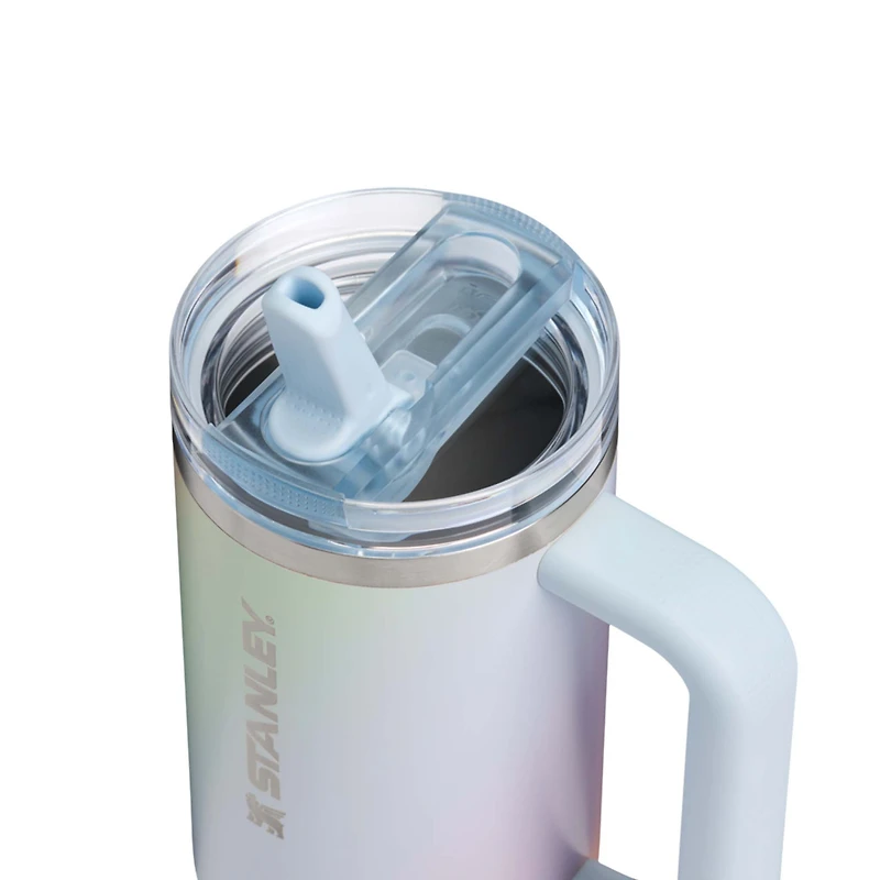 The 30oz Quencher ProTour Flip Straw in Sunrise Spiral