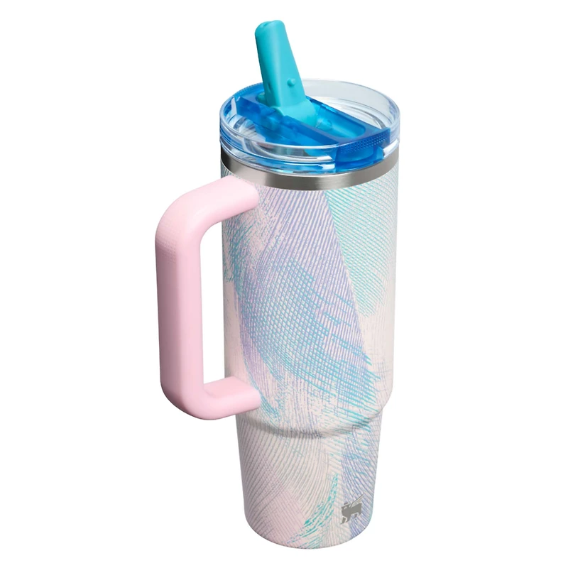 The 30oz Quencher ProTour Flip Straw in Sea Glass Plume