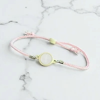 Tap To Pray Lotus Adjustable String Bracelet