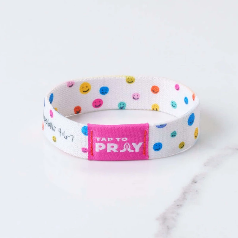 Tap To Pray Wristband Anxious For Nothing