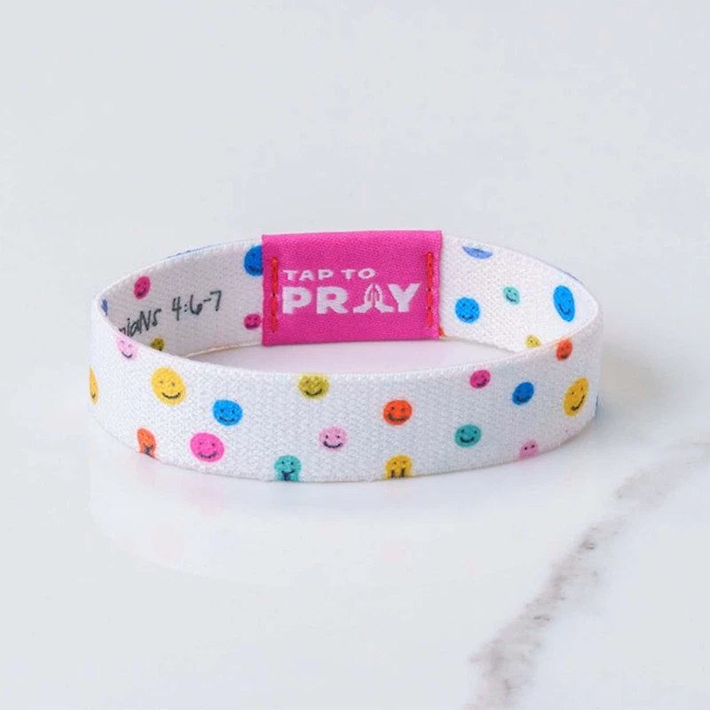 Tap To Pray Wristband Anxious For Nothing
