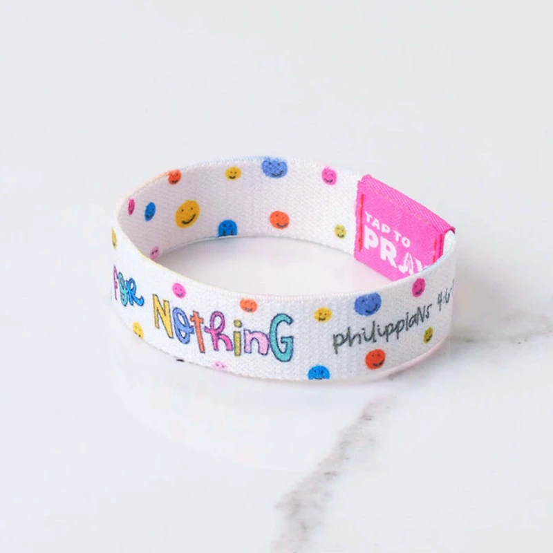 Tap To Pray Wristband Anxious For Nothing