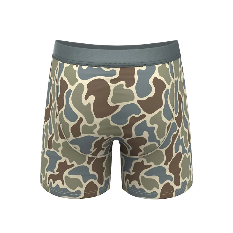 Men's The Blender Grey Duck Camo Hammock Pouch Underwear
