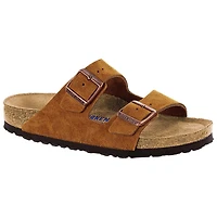 Women's Arizona Soft Footbed Suede Leather Sandals Mink