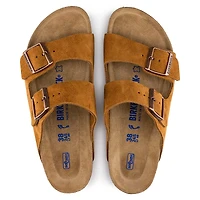Women's Arizona Soft Footbed Suede Leather Sandals Mink