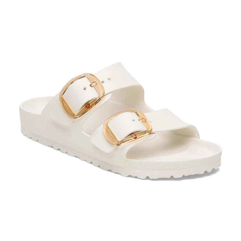 Arizona Big Buckle Eva Sandals Eggshell