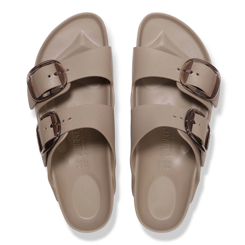 Women's Arizona Big Buckle EVA Sandals Gray Taupe