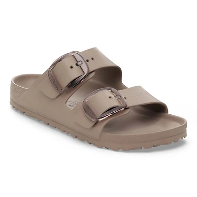 Women's Arizona Big Buckle EVA Sandals Gray Taupe