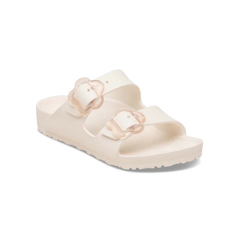 Youth Arizona Flower EVA Sandals Eggshell