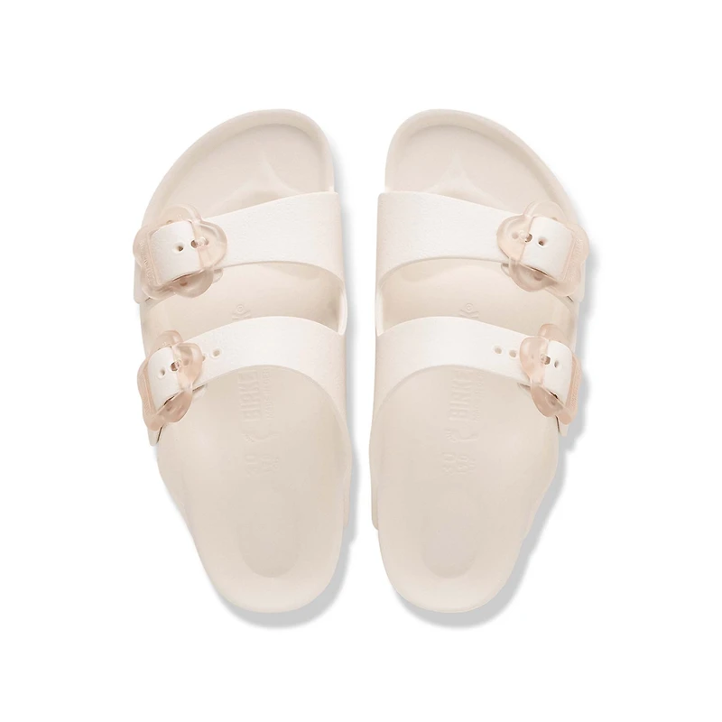 Youth Arizona Flower EVA Sandals Eggshell