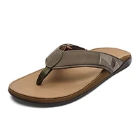 Men's Tuahine Sandals Hunter and Golden Sand