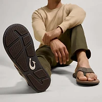 Men's Tuahine Sandals Hunter and Golden Sand