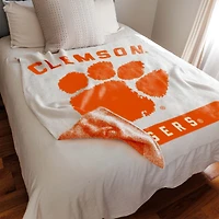 Clemson Prime Luxe Dreams Throw Blanket