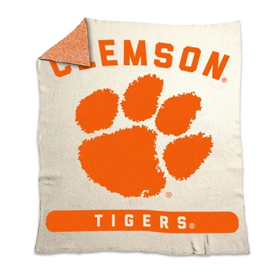 Clemson Prime Luxe Dreams Throw Blanket