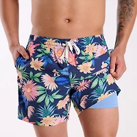 The Big Bloomers 5.5 Inch Lined Swim Shorts