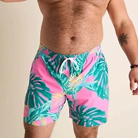 The Birds Of Paradise 5.5 Inch Lined Swim Shorts