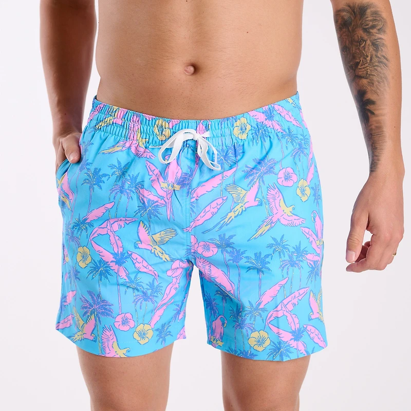 The Flock Parties 5.5 Inch Lined Swim Shorts