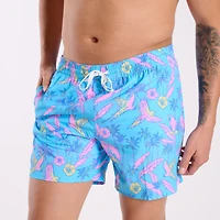The Flock Parties 5.5 Inch Lined Swim Shorts