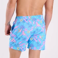 The Flock Parties 5.5 Inch Lined Swim Shorts