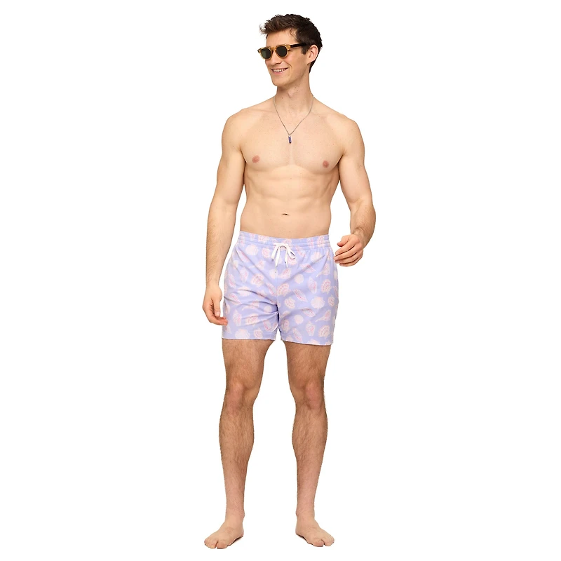 The Shell Yeah 5.5 Inch Lined Swim Shorts