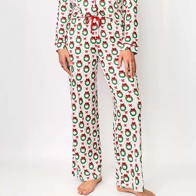 Women's Clara Wreath Pajama Pants