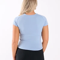 Contour Seam Short Sleeve Top