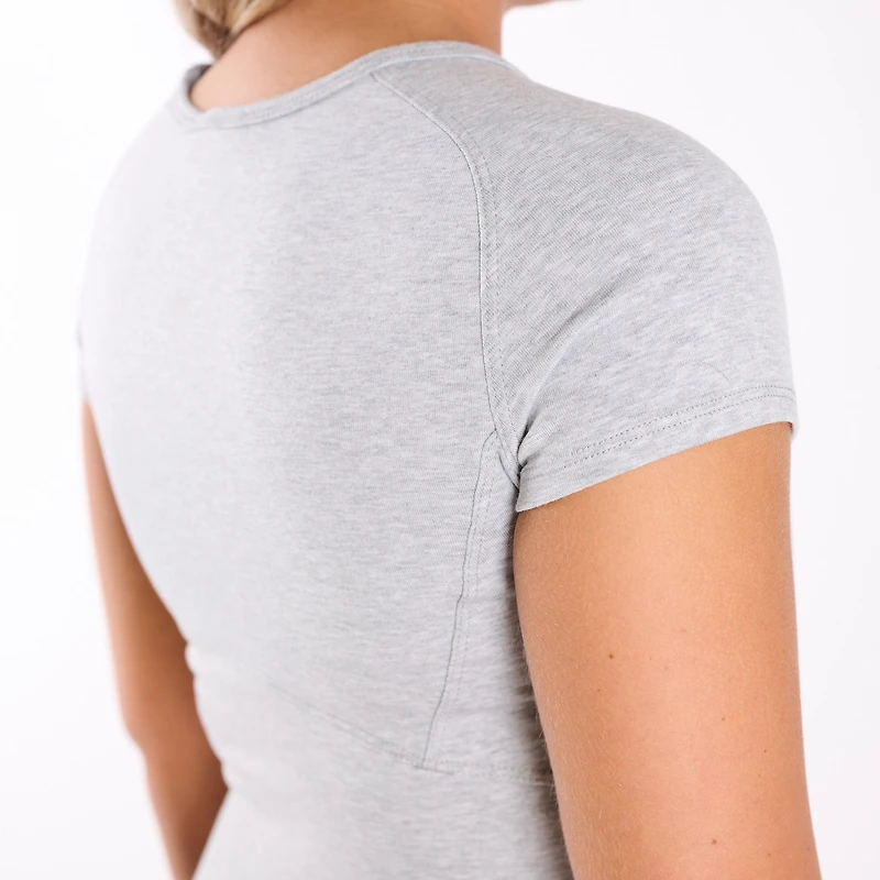 Contour Seam Short Sleeve Top