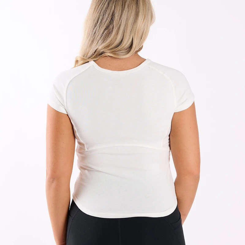 Contour Seam Short Sleeve Top