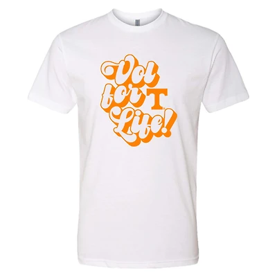 UT Vol For Life Retro Script Short Sleeve T-Shirt