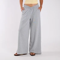 V Waist Wide Leg Lounge Pant