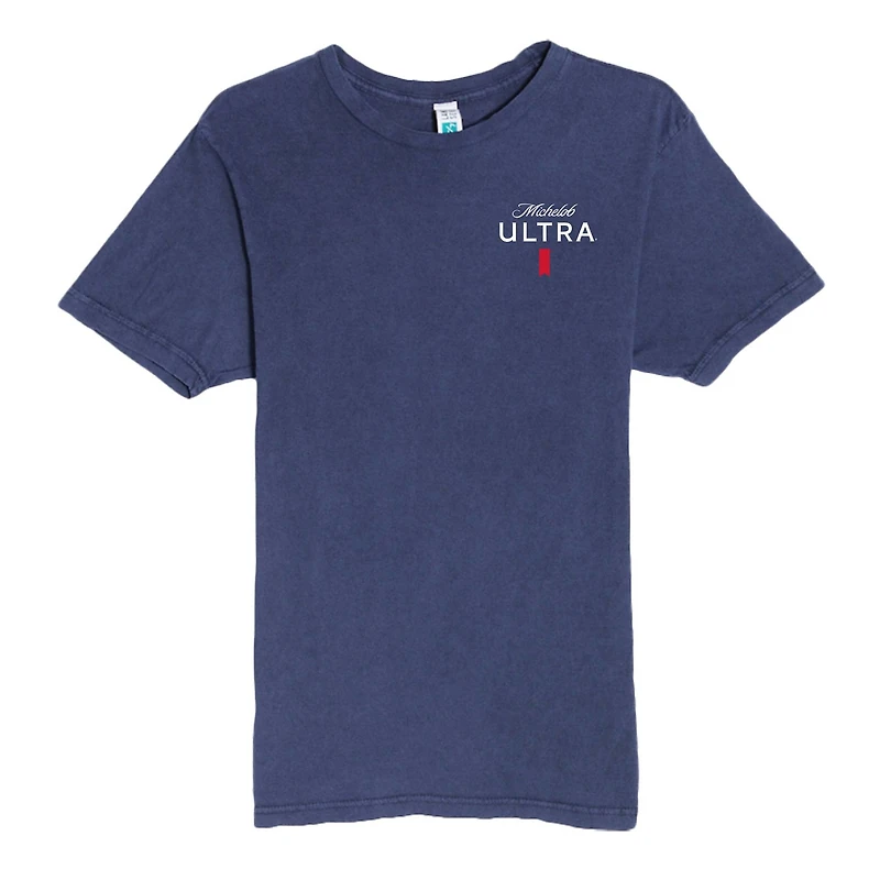 Michelob Golf Cart Denim Short Sleeve T-Shirt