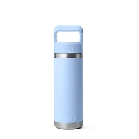 Big Sky Blue Rambler 18oz Straw Bottle