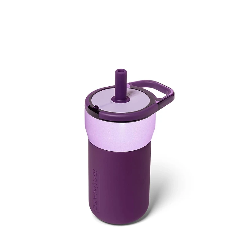 12oz Kid's Leap Straw Tumbler in Violet Crush