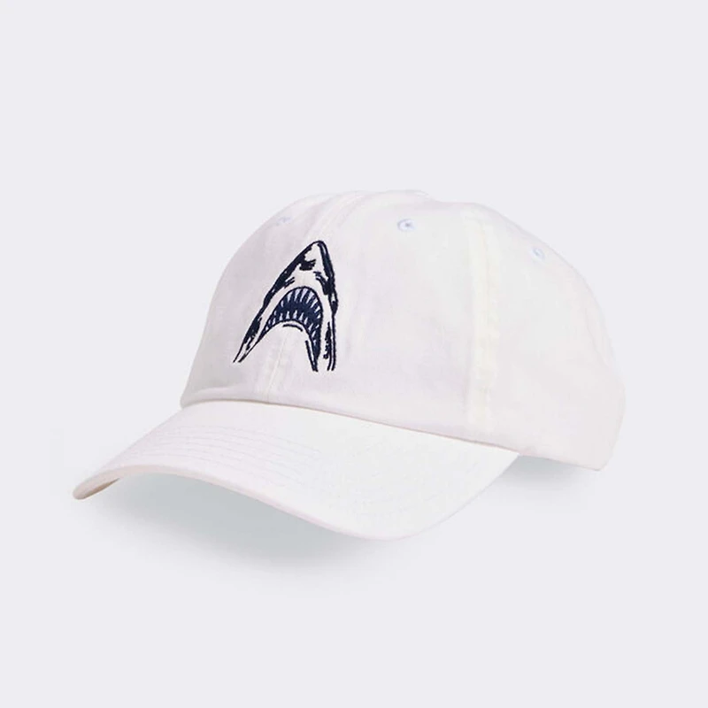 Jaws Shark Head Hat in White Cap