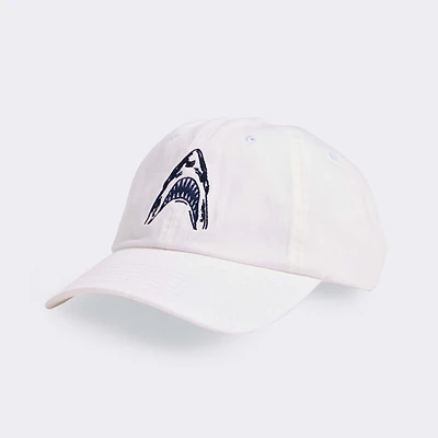 Jaws Shark Head Hat in White Cap