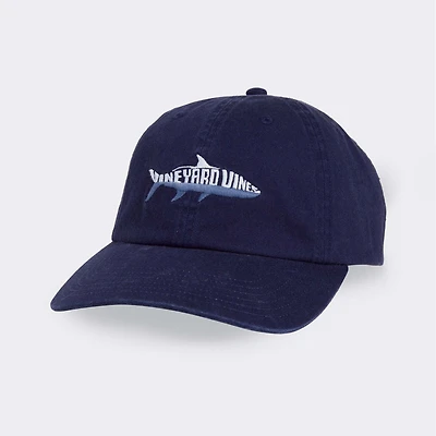 Half Logo Fish Fill Baseball Hat