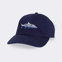 Half Logo Fish Fill Baseball Hat