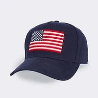 American Flag Patch High Profile 5-Panel Hat