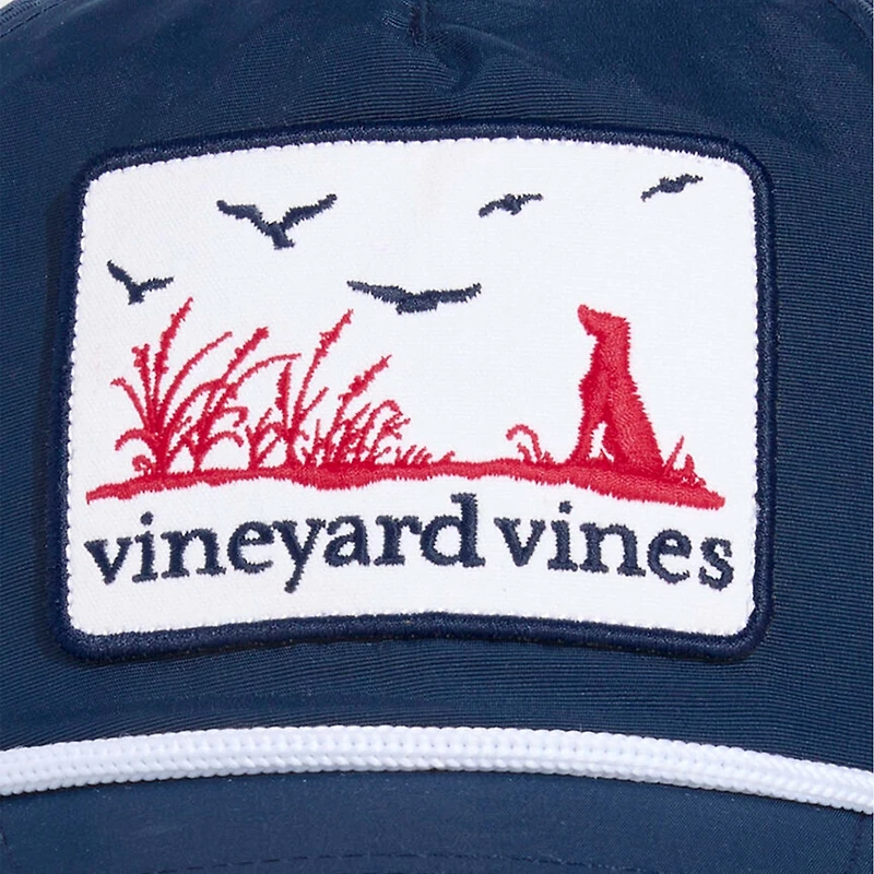Hunting Dog Silhouette 5 Panel Hat