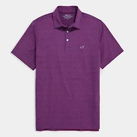 Bradley Stripe Sankaty Polo Blue and Lighthouse Red