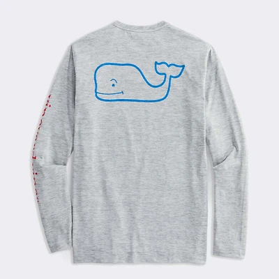 Whale Harbor Performance Long Sleeve Shirt