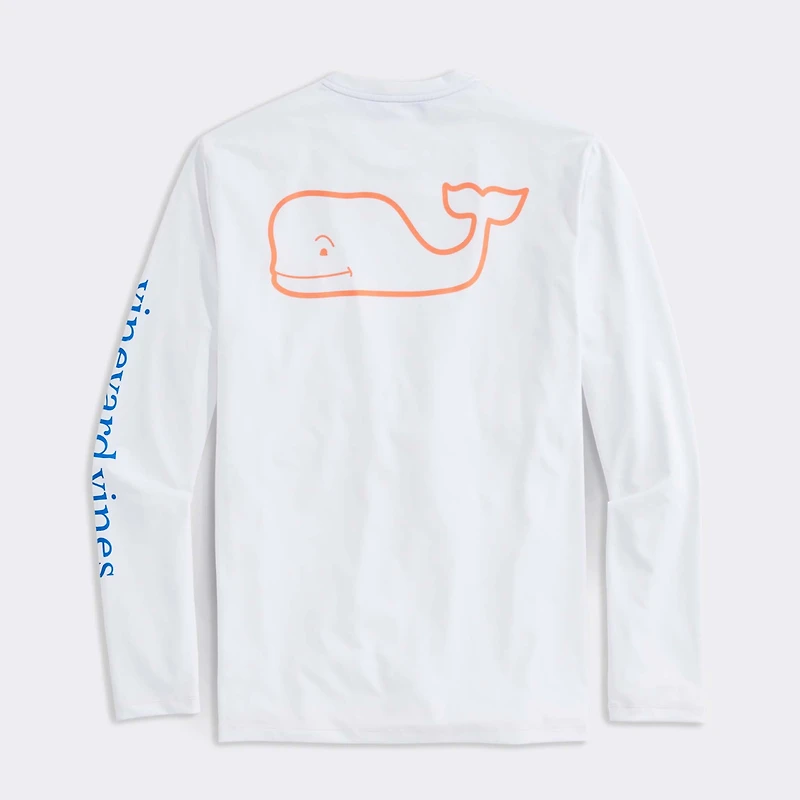 Whale Harbor Performance Long Sleeve Shirt