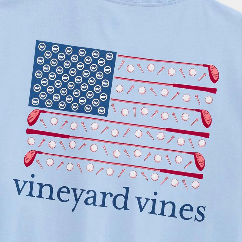 Golf Flag Short Sleeve T-Shirt