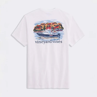 Autumn Boat Ride Short Sleeve T-Shirt